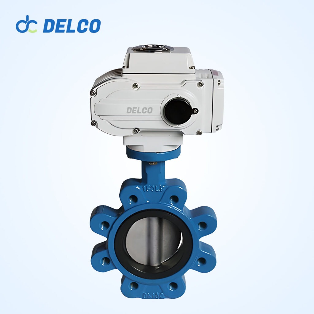 Cast iron lug type butterfly valve