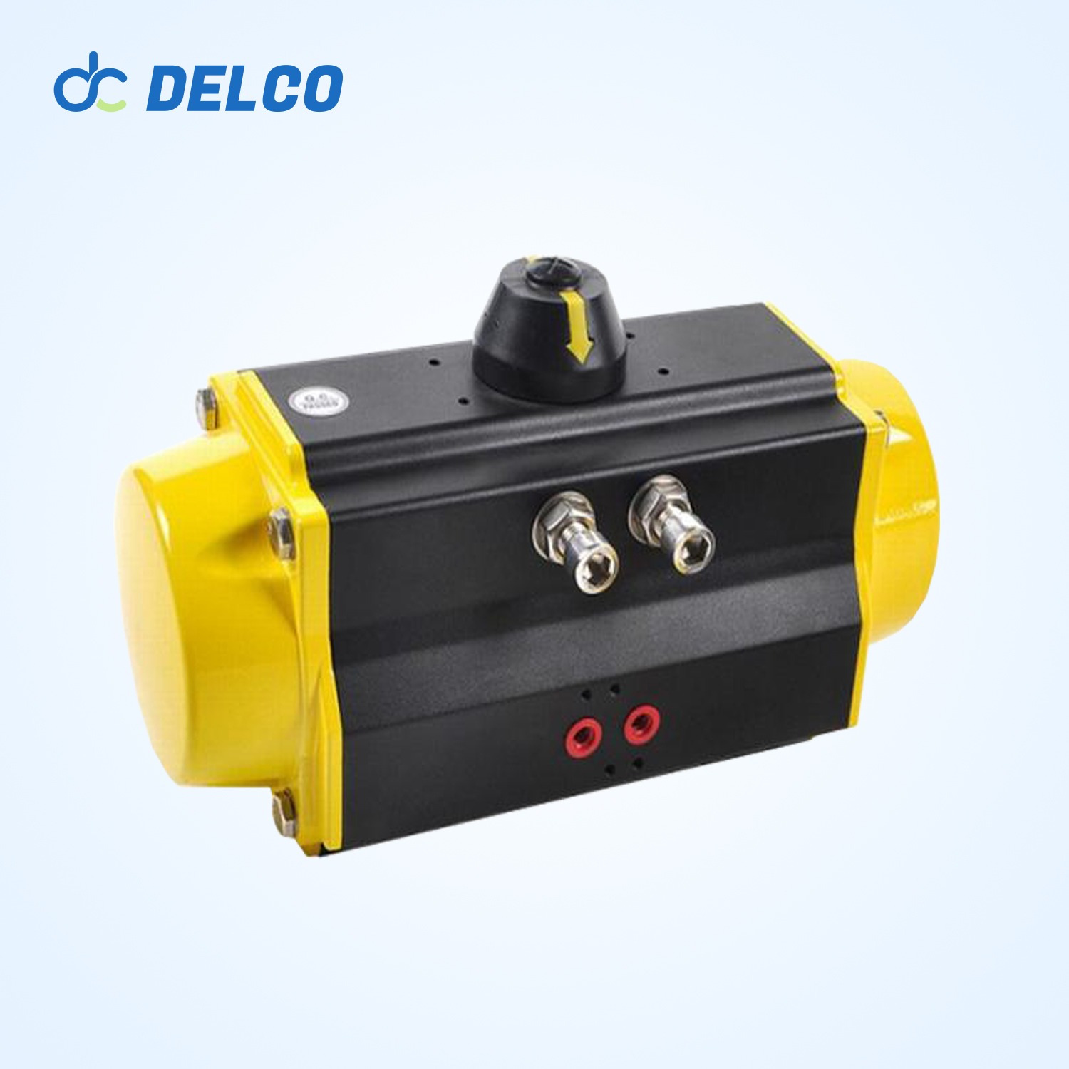 DELCO 2-piece 2-way Pneumatic flange ball valves-DK66-2PF / Control ...