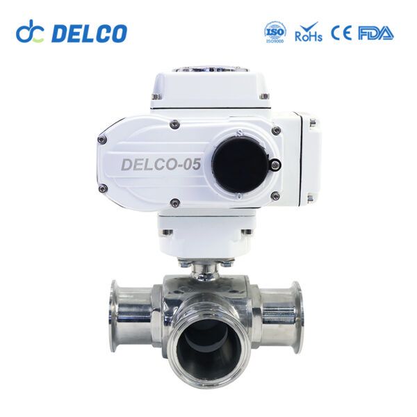 DELCO Food Grade Motorized Ball Valves