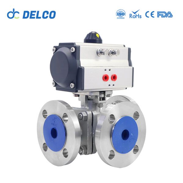 Pneumatic ball Valve