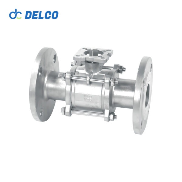 Electric 2 Way Flange Valve
