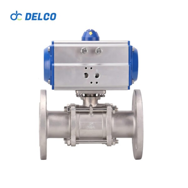 Pneumatic Flange Ball Valves