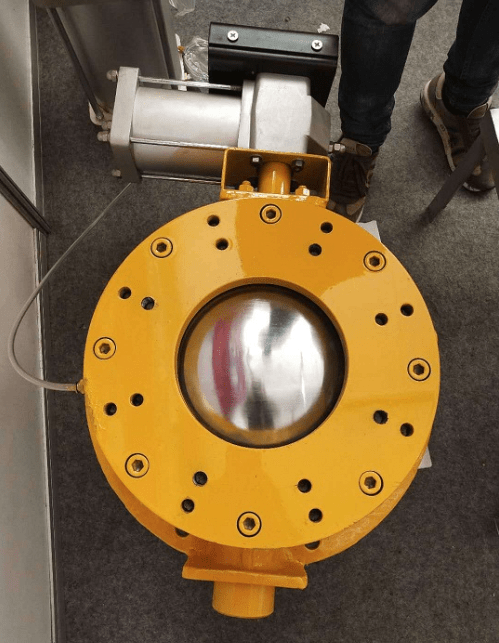 DELCO Flange Type Pneumatic Actuator Dome Valve