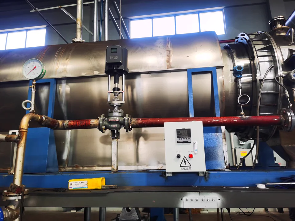 Electric Control Valve Installation
