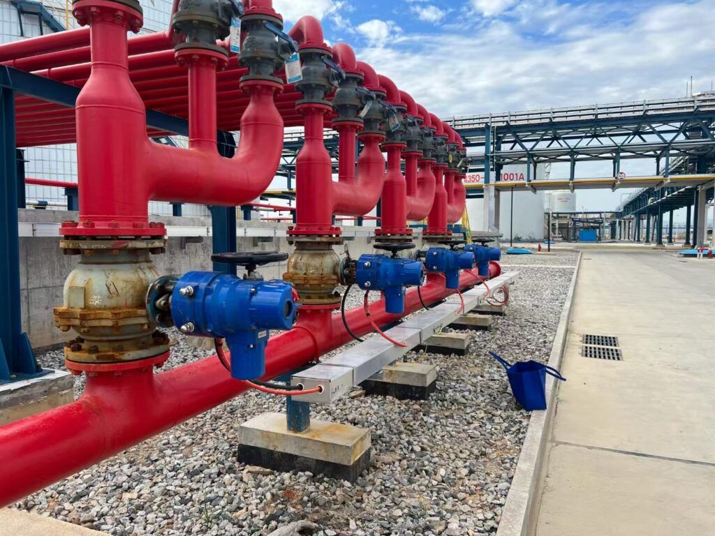 QT Ex-Proof Electric Ball Valve Installation