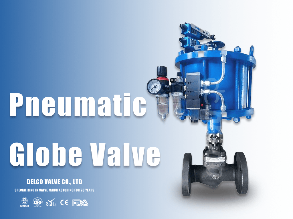 Pneumatic Globe Control Valve in Industrial Piping Applications